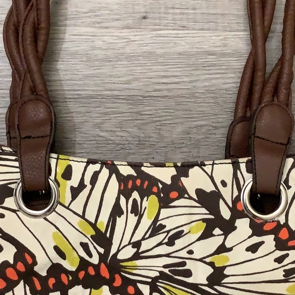 Vintage Jaclyn Smith Women Butterfly shoulder Handbag - Picture 9 of 13